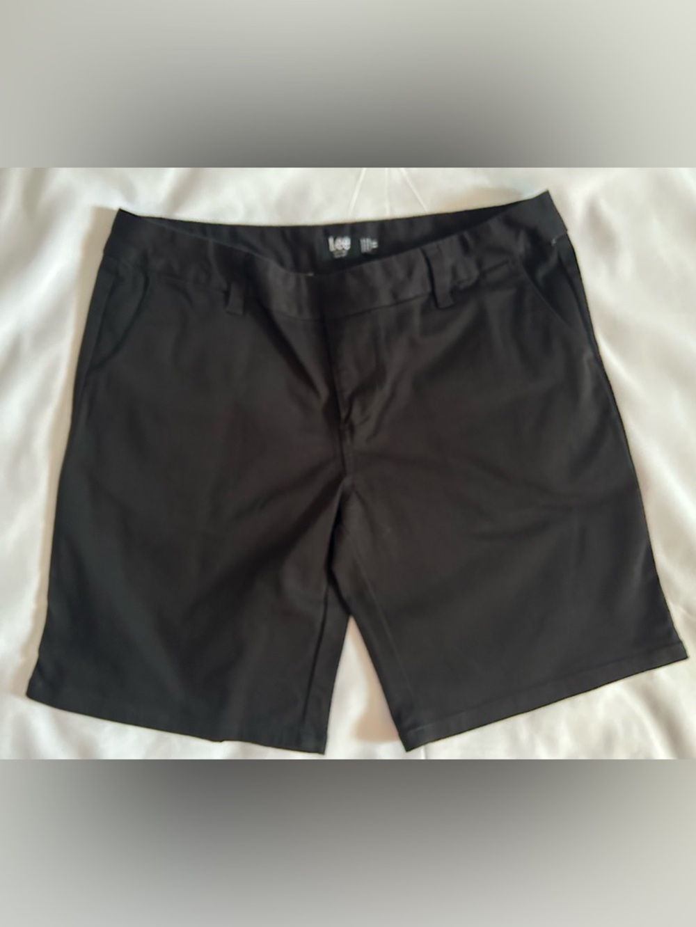 Lee Women's Chino Black Shorts Juniors Size 11